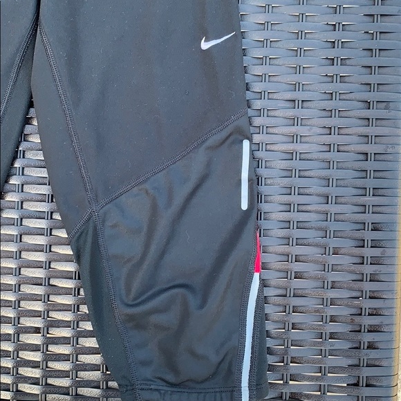 NIKE Dri-Fit running leggings w pink stripe 💕 - Picture 5 of 6
